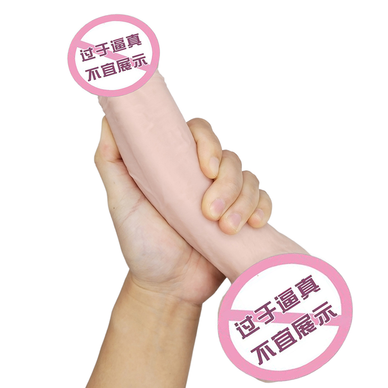 880 Hautrealistische Dildos für Frauen Körper sicheres Silikondildo für Männer Anal Sexspielzeug Großer Großer Hersteller Preis